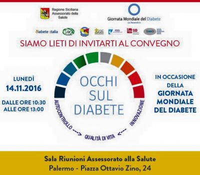 Occhi sul diabete - Palermo 14 novembre 2016 